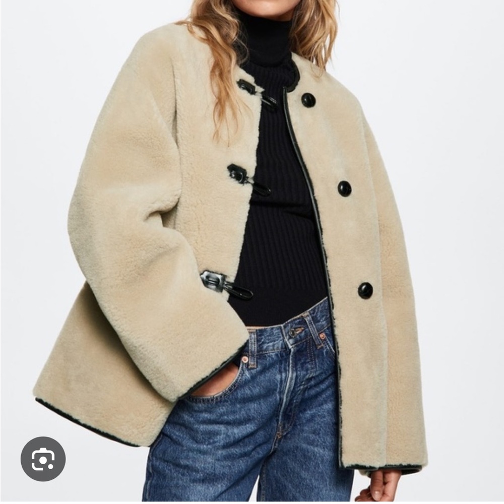 Mango Shearling Jacket